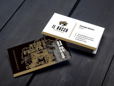 il-bacco-business-card-design