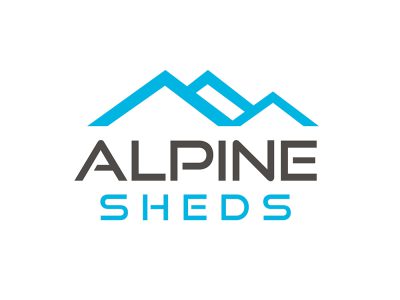 alpine-sheds-logo-design